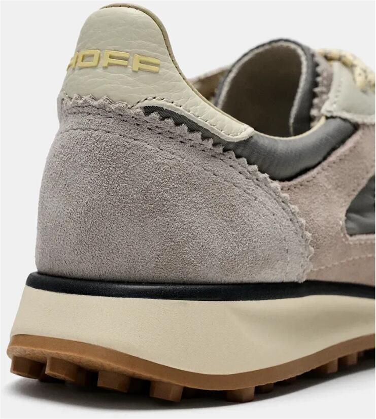 HOFF Sneakers van leermix met logodetail model 'Bridge' - Foto 2