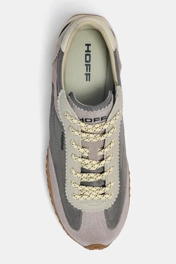 HOFF Sneakers van leermix met logodetail model 'Bridge' - Foto 3