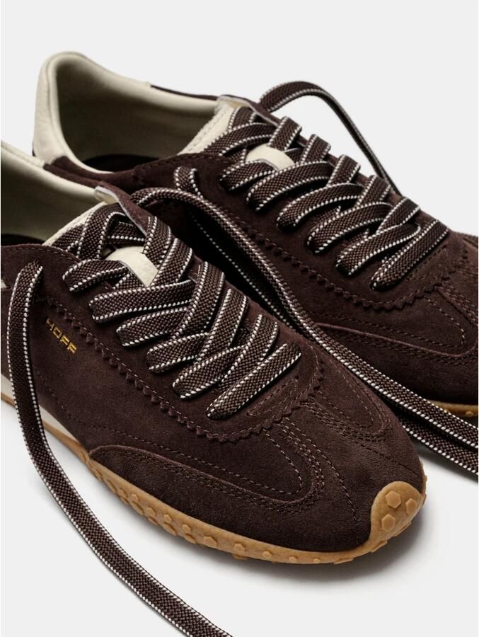 HOFF Sneakers van echt leer met logodetail model 'Bridge' - Foto 5