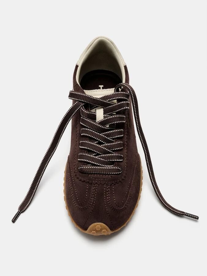 HOFF Sneakers van echt leer met logodetail model 'Bridge' - Foto 8