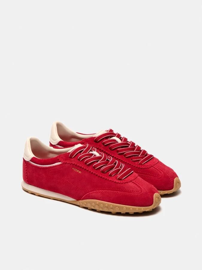 HOFF Sneakers van echt leer met logodetail model 'Bridge' - Foto 5