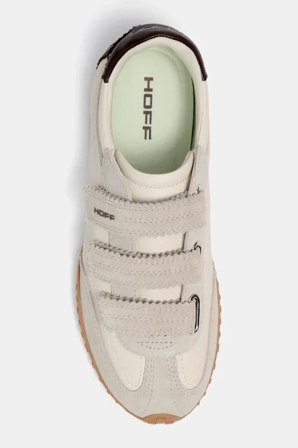 HOFF Sneakers van echt leer met klittenbandsluiting model 'Bridge' - Foto 4