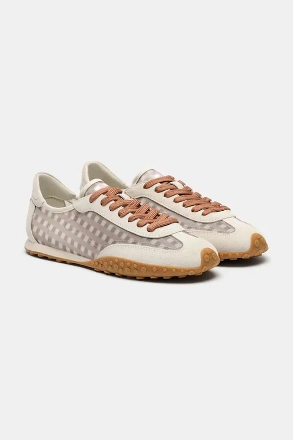 Hoff Leren Bridge Vichy sneakers gebroken - Foto 5