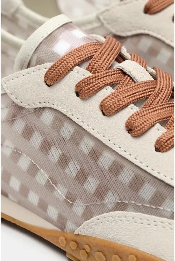 Hoff Leren Bridge Vichy sneakers gebroken - Foto 3