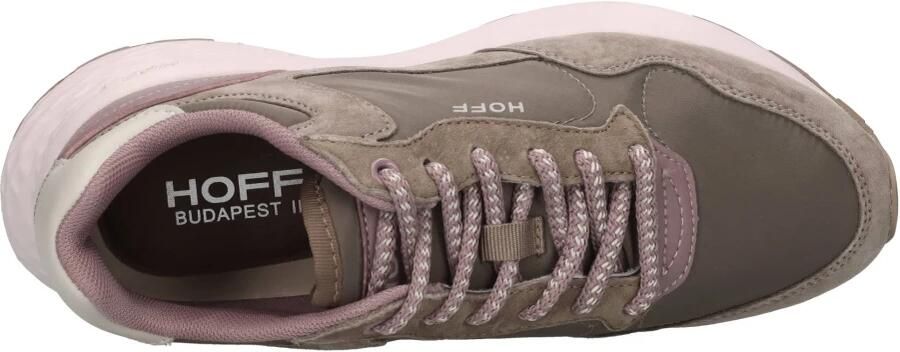 THE HOFF BRAND Lage Sneakers Dames Budapest Ii Suède Beige - Foto 5