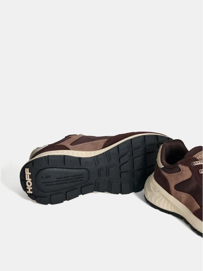 Hoff Chocolade Sneaker met Wafelzool