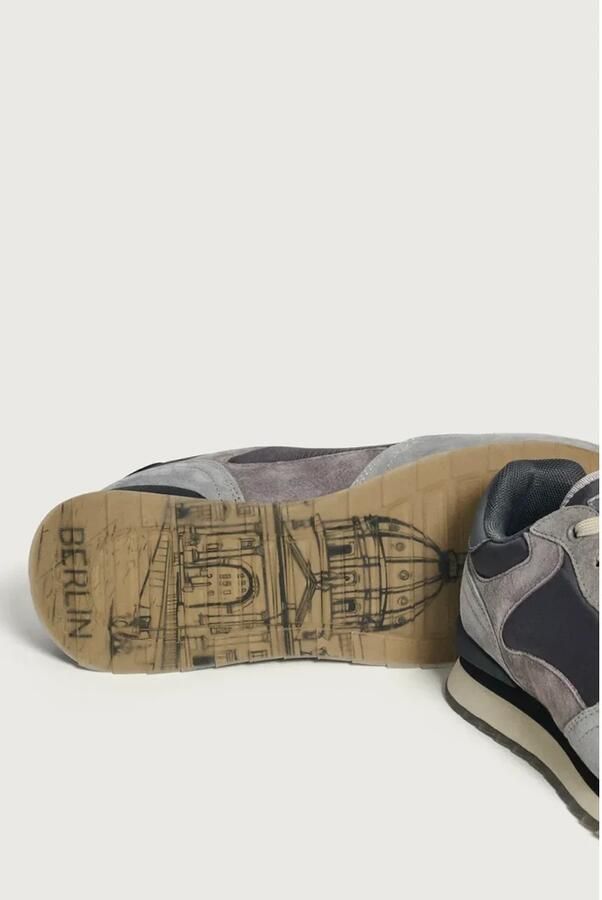 The HOFF Brand HOFF 'Berlin' grijze ssneakers Grijs Suede Lage sneakers - Foto 11
