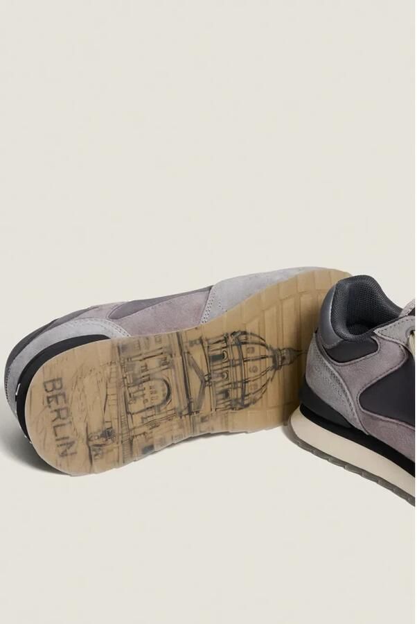 The HOFF Brand HOFF 'Berlin' grijze ssneakers Grijs Suede Lage sneakers - Foto 10