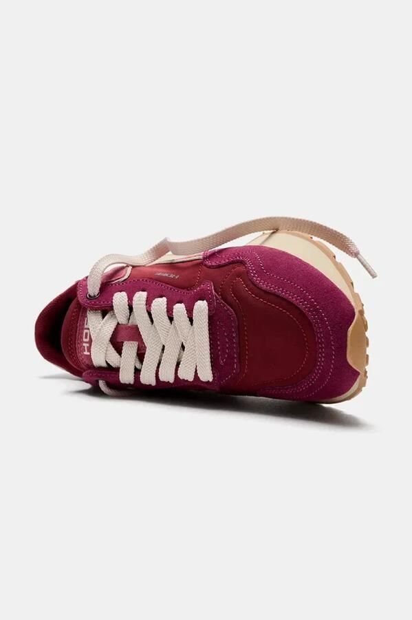 THE HOFF BRAND Lage Sneakers Dames City Textiel Bordeaux - Foto 10
