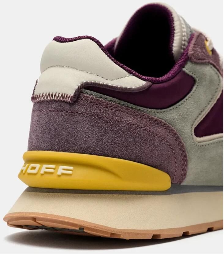 THE HOFF BRAND Lage Sneakers Dames City Croma Suède Bordeaux - Foto 10