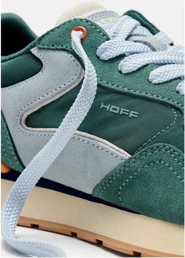 THE HOFF BRAND Lage Sneakers City Chroma Textiel Groen - Foto 7