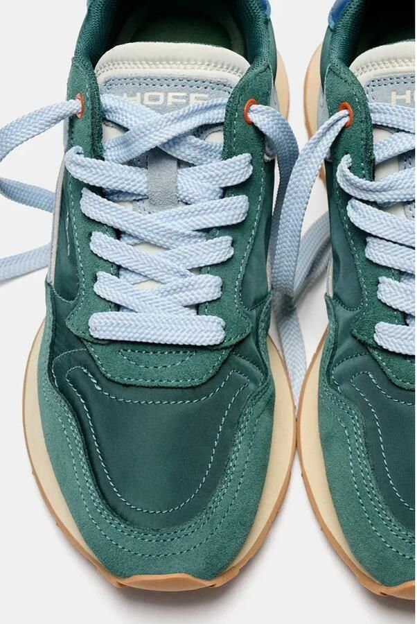 THE HOFF BRAND Lage Sneakers City Chroma Textiel Groen - Foto 5