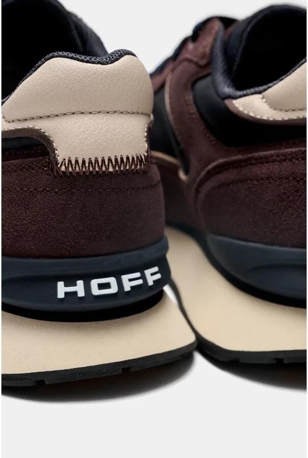 THE HOFF BRAND Lage Sneakers City Retro Suède Bruin - Foto 12