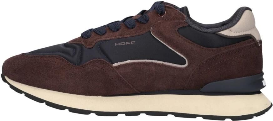 THE HOFF BRAND Lage Sneakers City Retro Suède Bruin - Foto 15