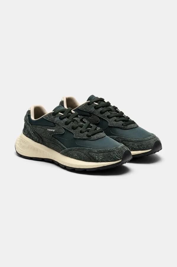 HOFF Lage Sneakers CITY MKII FURRY GREEN