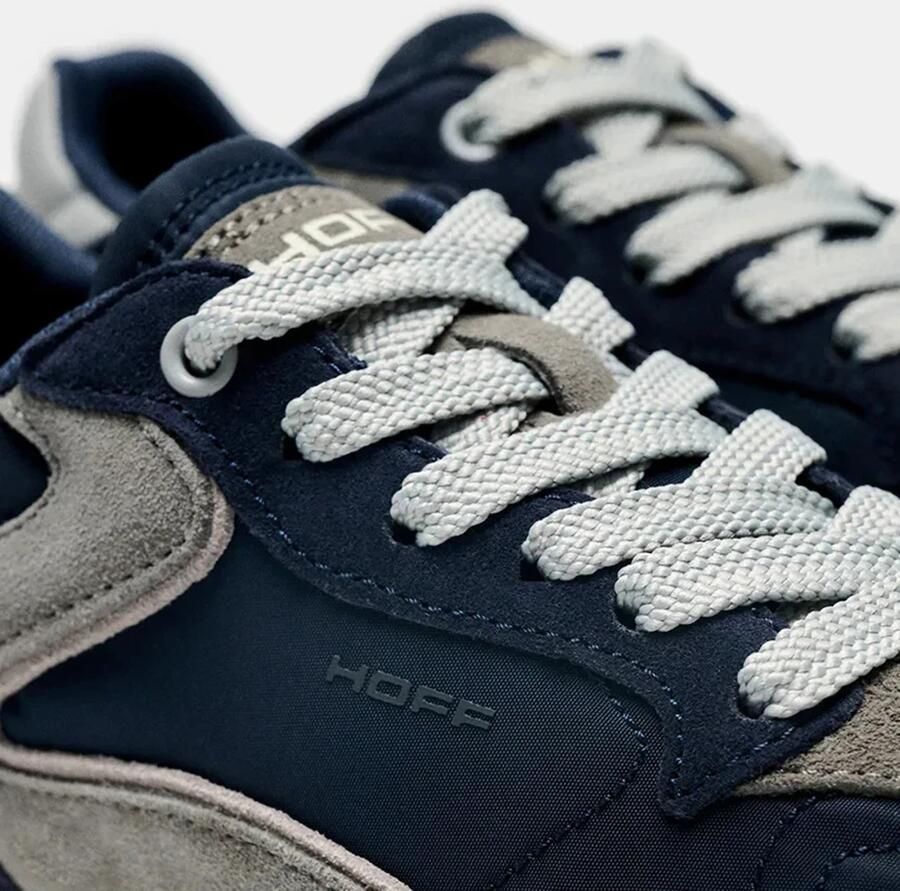 THE HOFF BRAND Lage Sneakers City Retro Textiel Donkerblauw - Foto 6