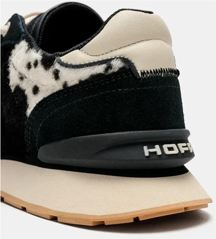 THE HOFF BRAND Lage Sneakers Dames City Print Ponyhair Zwart - Foto 8