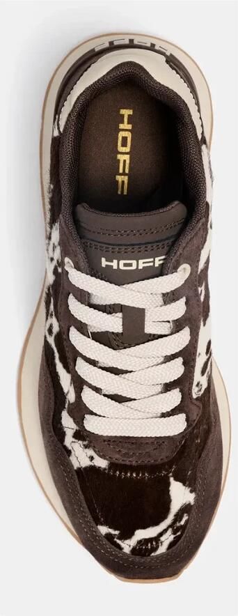 THE HOFF BRAND Lage Sneakers City Print Suède Bruin - Foto 14