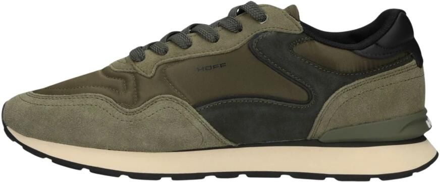 THE HOFF BRAND Lage Sneakers Heren City Retro Suède Khaki - Foto 6