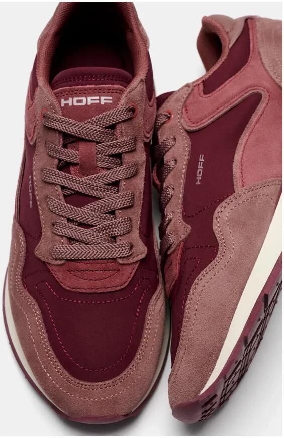 HOFF Sneakers van leermix met logodetail model 'City' - Foto 9