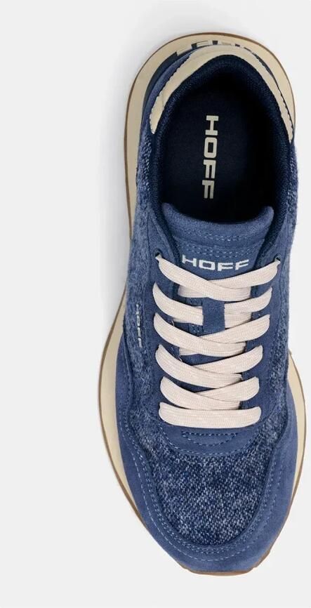 HOFF City leren suède sneakers donkerblauw - Foto 7