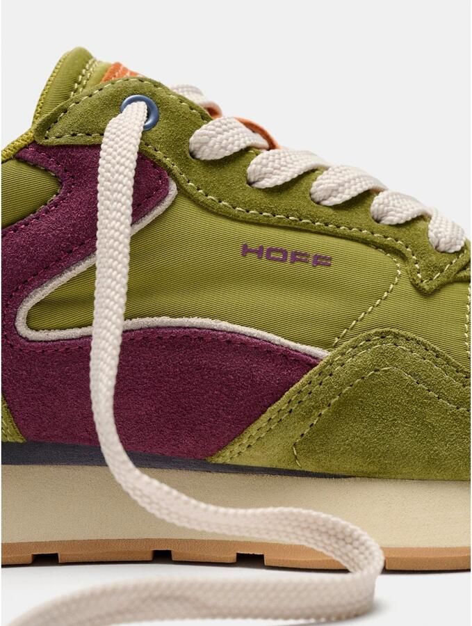 HOFF Sneakers van leermix met logodetail model 'City' - Foto 6