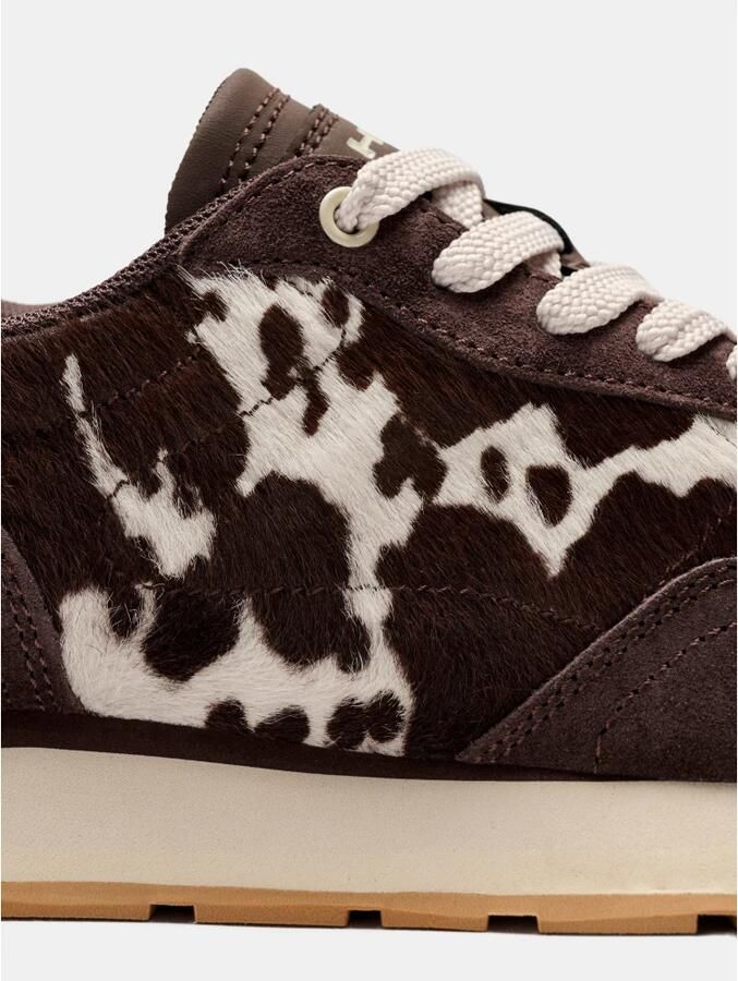THE HOFF BRAND Lage Sneakers City Print Suède Bruin - Foto 9