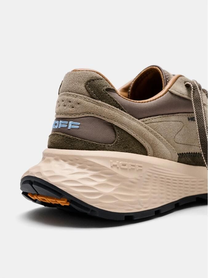 Hoff Leren sneakers City Mkii bruin groenbruin - Foto 5
