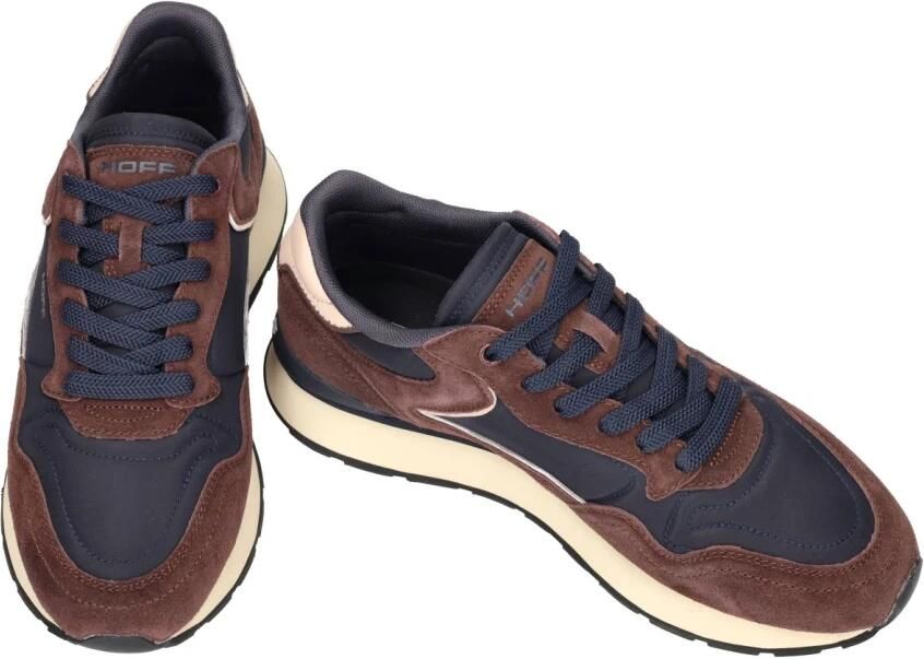 THE HOFF BRAND Lage Sneakers City Retro Suède Bruin - Foto 14