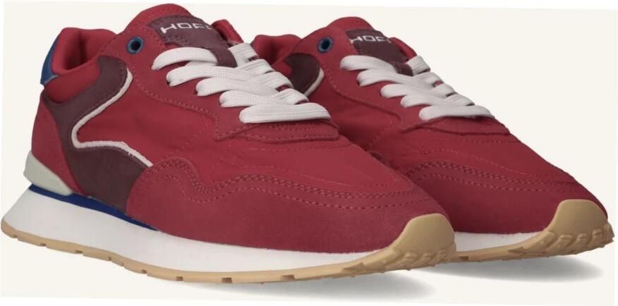 The Hoff Brand City Sneakers Textiel Dames Rood - Foto 3