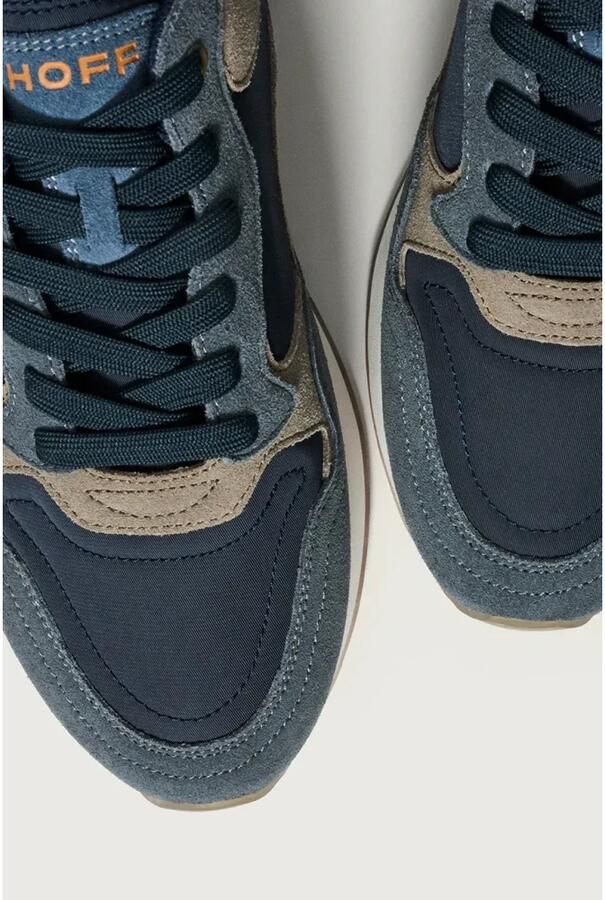 THE HOFF BRAND Lage Sneakers Heren Venice Suède Blauw - Foto 5
