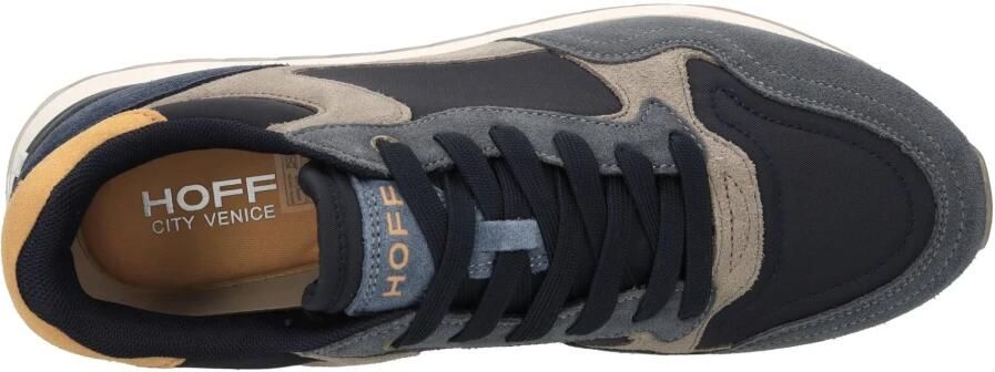 THE HOFF BRAND Lage Sneakers Heren Venice Suède Blauw - Foto 6