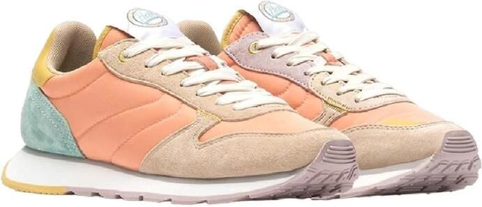THE HOFF BRAND Lage Sneakers Dames Crete Track + Field Textiel Oranje - Foto 2