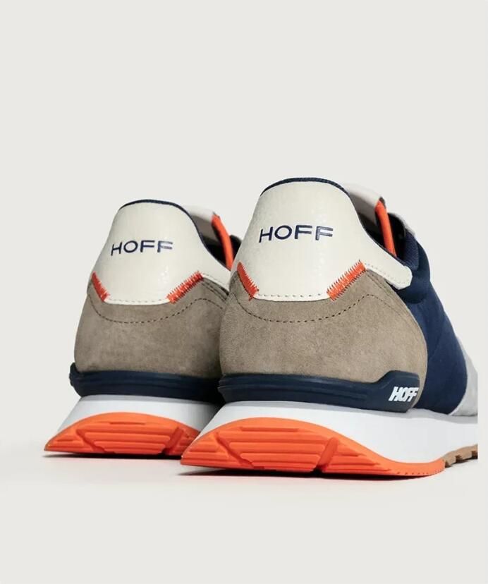 THE HOFF BRAND Lage Sneakers Heren Delos Suède Blauw - Foto 2