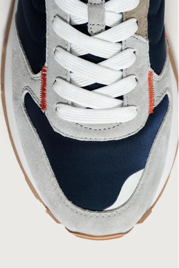 THE HOFF BRAND Lage Sneakers Heren Delos Suède Blauw - Foto 3