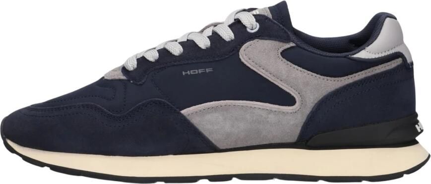 THE HOFF BRAND Lage Sneakers City Retro Textiel Donkerblauw - Foto 9