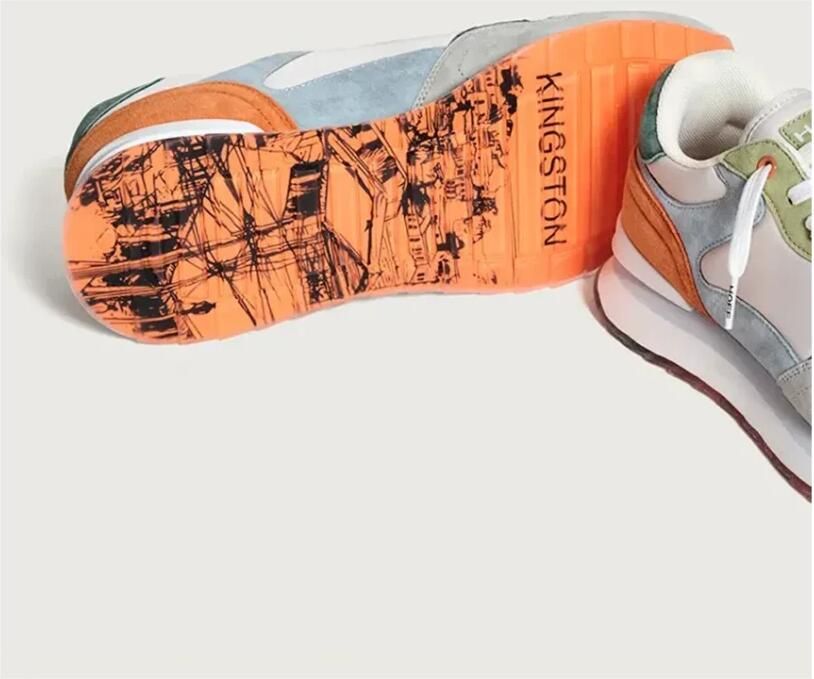 THE HOFF BRAND Lage Sneakers Heren Kingston Man Suède - Foto 2