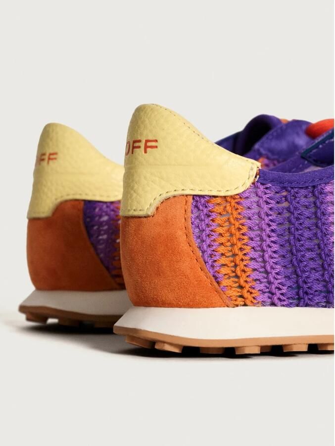 Hoff Lila Geweven Vogelprint Top - Foto 3