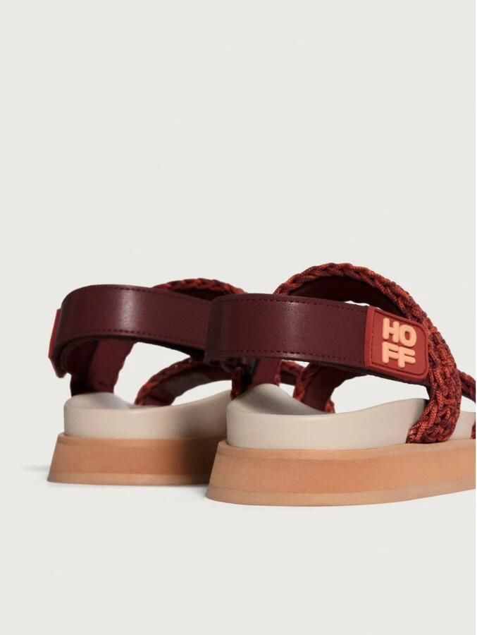 Hoff Multicolor Gevlochten Sandaal met Memory Foam - Foto 2