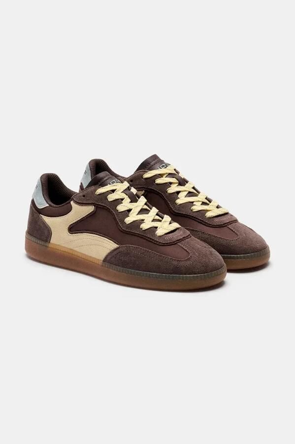 THE HOFF BRAND Lage Sneakers Park Suède Bruin - Foto 8