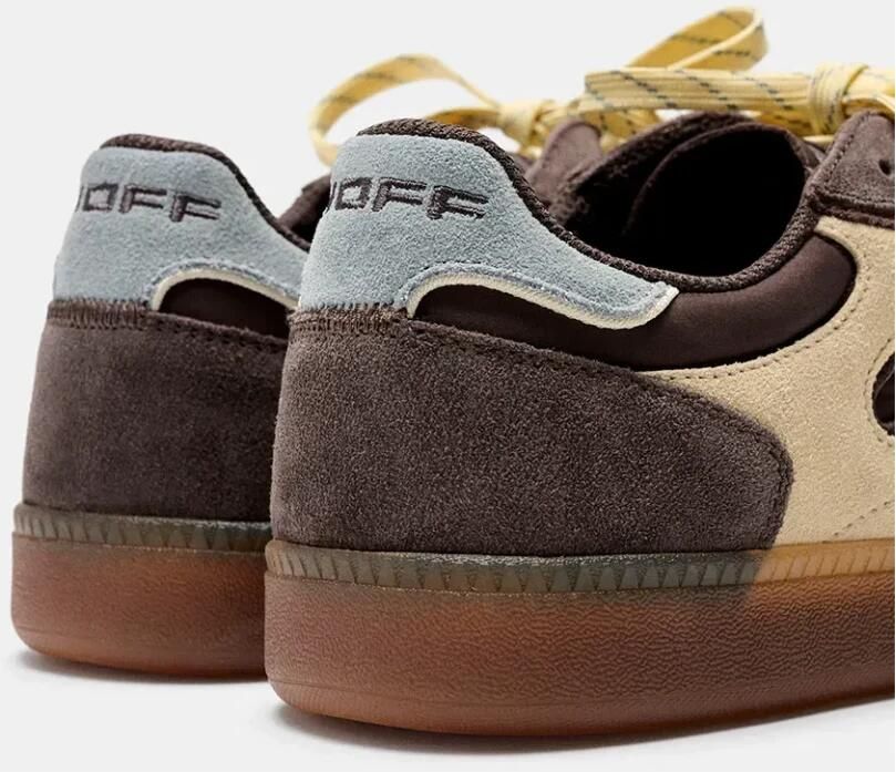 THE HOFF BRAND Lage Sneakers Park Suède Bruin - Foto 9