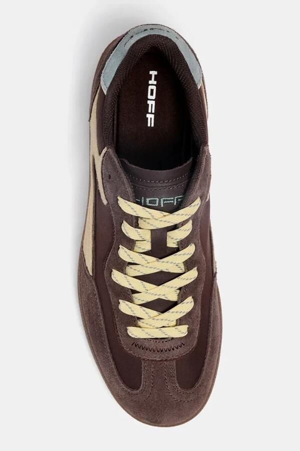 THE HOFF BRAND Lage Sneakers Park Suède Bruin - Foto 12