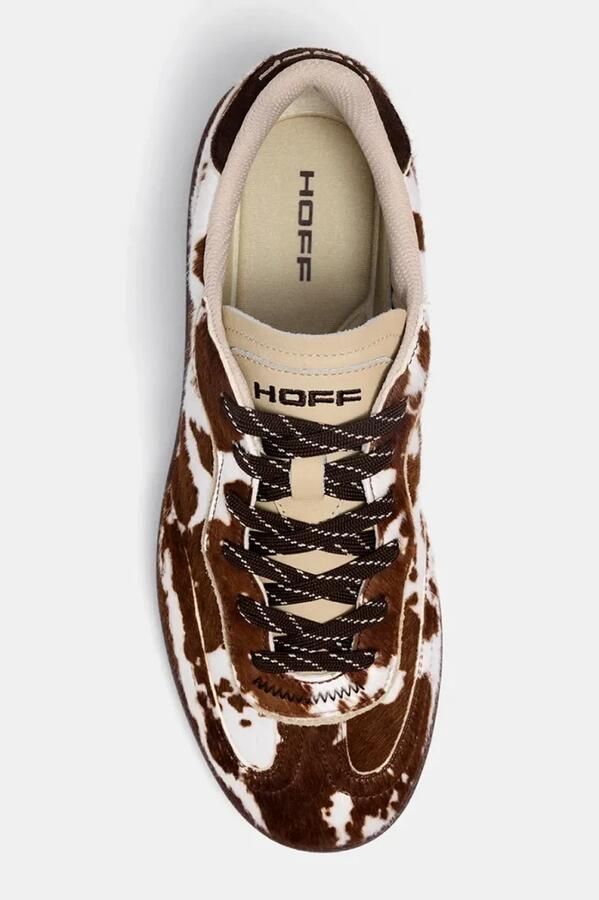 HOFF Park leren suède sneakers donkerbruin - Foto 10