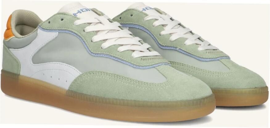 THE HOFF BRAND Lage Sneakers Park Maat: 41 Materiaal: Suède Kleur: Groen - Foto 5