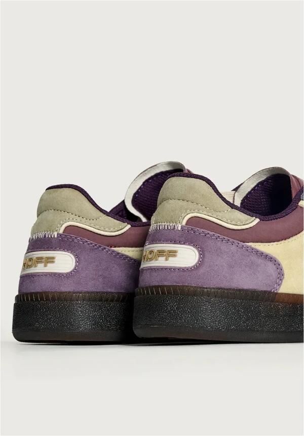 Hoff Alley Aubergine lila leren pantoffels - Foto 4