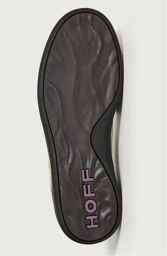 Hoff Alley Aubergine lila leren pantoffels - Foto 6