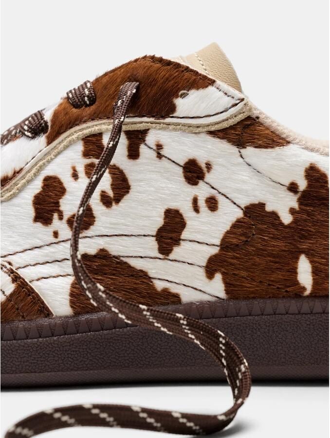 HOFF Park leren suède sneakers donkerbruin - Foto 4