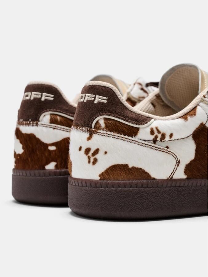 HOFF Park leren suède sneakers donkerbruin - Foto 8