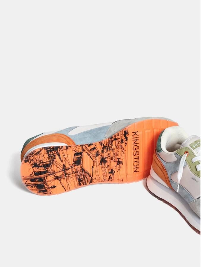 Hoff Retro Sneaker met Logo Detail