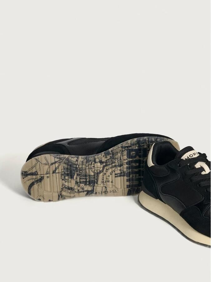 Hoff Retrostijl Zwarte Sneakers